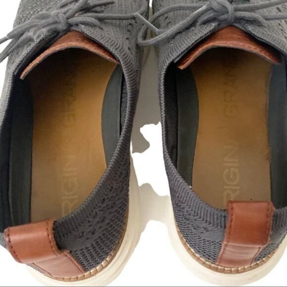 Cole Haan ØriginalGrand Wingtip Oxford Knit Lace Up Sneaker Shoes - Picture 7 of 11